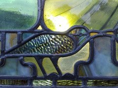 C. F. A Voysey for Liberty & Co. iconic Arts & Crafts Oak three fold screen Wyburd Studio's - Thumbnail 17