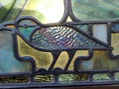 C. F. A Voysey for Liberty & Co. iconic Arts & Crafts Oak three fold screen Wyburd Studio's - Thumbnail 18