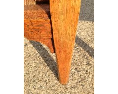 Arthur Simpson. Armchair with shaped back and original ratten drop - Thumbnail 7