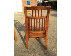 Arthur Simpson. Armchair with shaped back and original ratten drop - Thumbnail 15