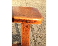 Arthur Simpson. Armchair with shaped back and original ratten drop - Thumbnail 16