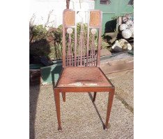 George Walton. A good pair of Arts and Crafts chairs - Thumbnail 1