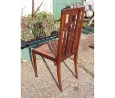 George Walton. A good pair of Arts & Crafts chairs - Thumbnail 2