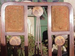 George Walton. A good pair of Arts & Crafts chairs - Thumbnail 4