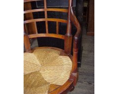 E. W. Godwin for William Watt. A Jacobean or Old English office swivel Armchair - Thumbnail 8