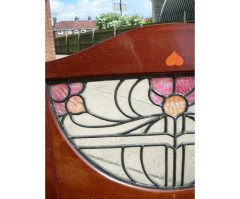 G. M. Ellwood for J. S. Henry. A stunning pure Arts & Crafts desk - Thumbnail 10