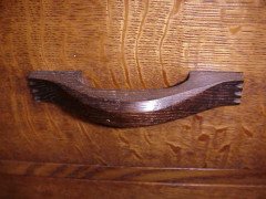 Arthur Simpson. An Arts & Crafts Oak Bureau - Thumbnail 6