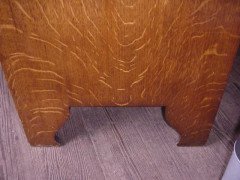 Arthur Simpson. an Arts and Crafts Oak Bureau - Thumbnail 8