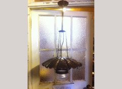 W. A. S. Benson, Style of. A Well-Crafted Arts & Crafts copper ceiling light - Thumbnail 1