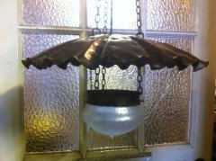 W. A. S. Benson, Style of. A Well-Crafted Arts & Crafts copper ceiling light - Thumbnail 3