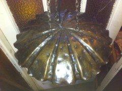 W. A. S. Benson, Style of. A Well-Crafted Arts & Crafts copper ceiling light - Thumbnail 5