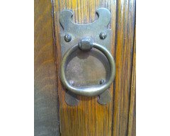 Arthur Simpson. An Exceptional Quality Arts & Crafts Corner Cupboard - Thumbnail 10