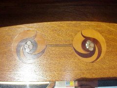 E. A. Taylor for Wylie & Lochhead. Oak Arts & Crafts sideboard - Thumbnail 3