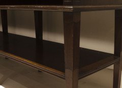 E. W. Godwin for Collinson & Lock. An eight leg Anglo-Japanese sideboard with brass sabots - Thumbnail 4