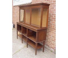E. W. Godwin for Collinson & Lock. An eight leg Anglo-Japanese sideboard with brass sabots - Thumbnail 9