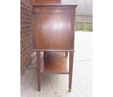 E. W. Godwin for Collinson & Lock. An eight leg Anglo-Japanese sideboard with brass sabots - Thumbnail 10