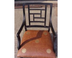 E. W. Godwin for William Watt. An Anglo-Japanese ebonised arm chair - Thumbnail 4