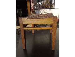 Arthur Simpson. An Oak Arts & Crafts stool - Thumbnail 2