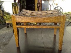 Arthur Simpson. An Oak Arts & Crafts stool - Thumbnail 3