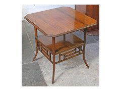 E. W. Godwin for Collinson & Lock. An exceptional quality Anglo-Japanese mahogany sidetable - Thumbnail 2