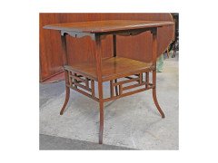 E. W. Godwin for Collinson & Lock. An exceptional quality Anglo-Japanese mahogany sidetable - Thumbnail 3