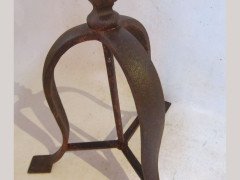 An Arts & Crafts adjustable iron standard lamp - Thumbnail 8