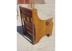 G. M. Ellwood for J. S. Henry. Oak Armchair - Thumbnail 3
