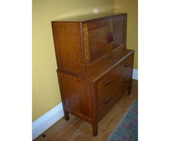 Arthur Simpson. Arts & Crafts Cabinet/linen Press - Thumbnail 2
