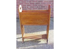 Liberty & Co. A pair of Crafts Glasgow Style Oak magazine rack - Thumbnail 2