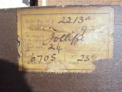 Edwin B Joliffe. A stunning Arts & Crafts stained wood and Gesso cabinet - Thumbnail 7