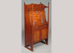 G. M. Ellwood for J. S. Henry. A mahogany bureau - Thumbnail 1