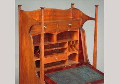 G. M. Ellwood for J. S. Henry. A mahogany bureau - Thumbnail 2