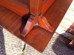 E. W. Godwin for Collinson & Lock. A mahogany tea table - Thumbnail 16