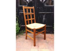 Heal's of London. A rush seat side chair - Thumbnail 2