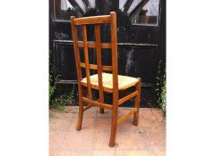 Heal's of London. A rush seat side chair - Thumbnail 3