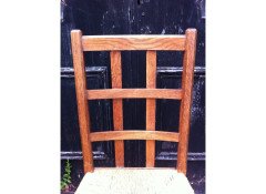 Heal's of London. A rush seat side chair - Thumbnail 4