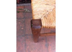 Heal's of London. A rush seat side chair - Thumbnail 5
