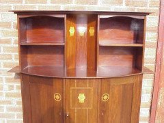 G. M. Ellwood for J. S. Henry. An inlaid display cabinet - Thumbnail 3