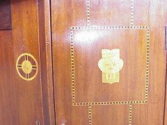 G. M. Ellwood for J. S. Henry. An inlaid display cabinet - Thumbnail 7