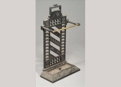 Robbins and Co., probably. Anglo-Japanese cast iron stickstand - Thumbnail 1