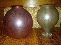 A Cranberry Acid Etched Shade - Thumbnail 5