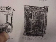 Wylie & Lochhead. Arts & Crafts boot Oak cupboard - Thumbnail 6