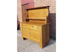 George Walton. Arts & Crafts Glasgow School Oak sideboard - Thumbnail 2