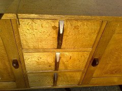 Eric Sharp. An Oak dining table and sideboard Attributed, to Gordon Russell or possibly by Eric Sharp. - Thumbnail 10
