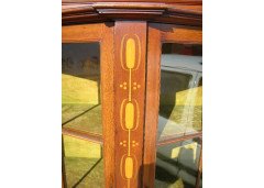 G M Ellwood for J S Henry. A Glasgow Style break front display cabinet - Thumbnail 5