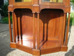 G M Ellwood for J S Henry. A Glasgow Style break front display cabinet - Thumbnail 9