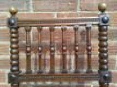 E. W. Godwin Attributed, a set of six simulated rosewood and caned dining chairs - Thumbnail 6