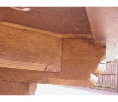 A. W. N. Pugin for J G Crace. outstanding Oak centre table - Thumbnail 6