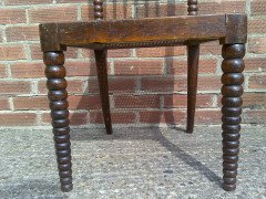 E. W. Godwin Attributed, a set of six simulated rosewood and caned dining chairs - Thumbnail 8
