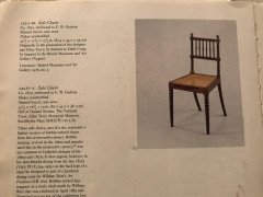 E. W. Godwin Attributed, a set of six simulated rosewood and caned dining chairs - Thumbnail 10